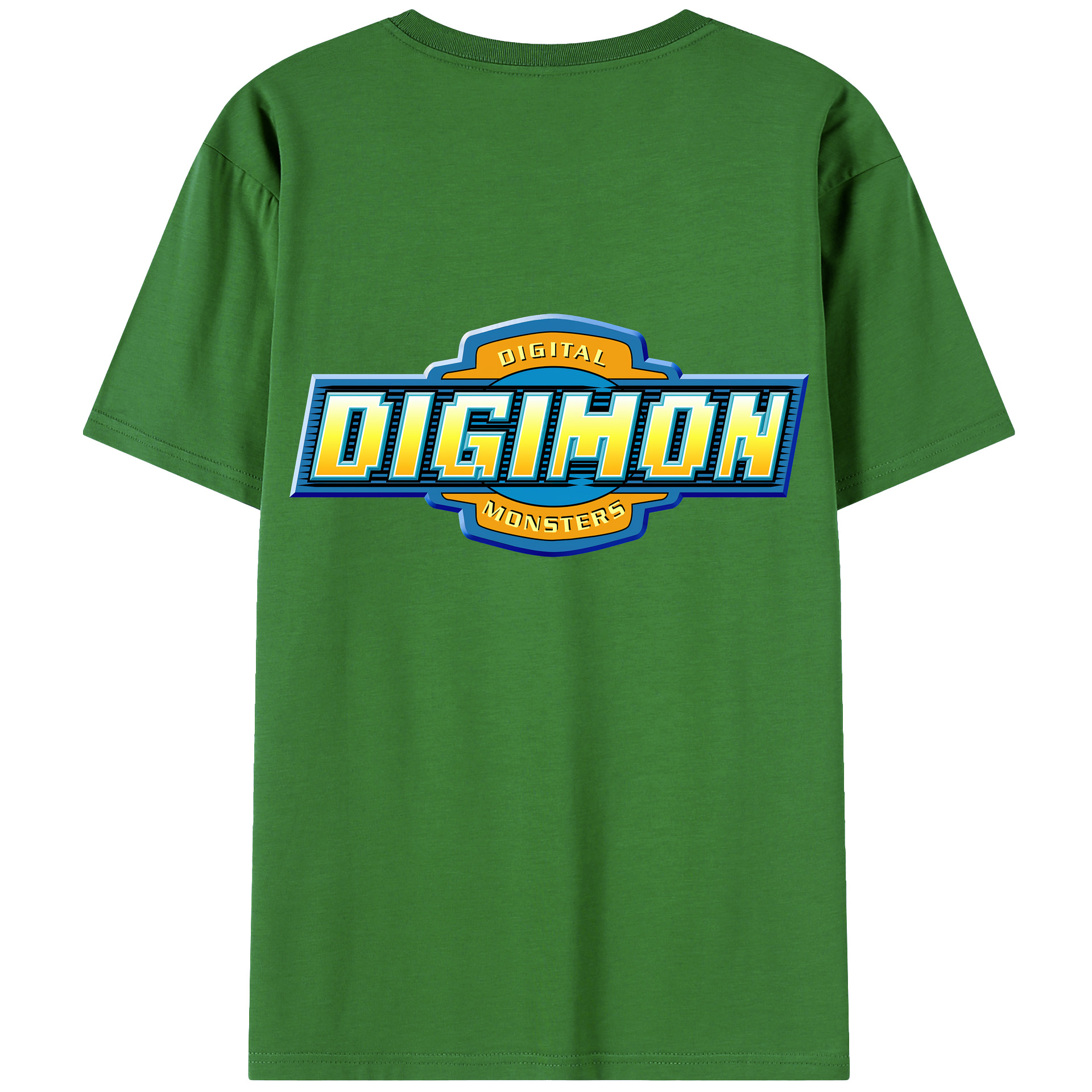 （画像用） Digimon デジタルモンスター/デジモン レディース半袖Tシャツ(バックプリント)